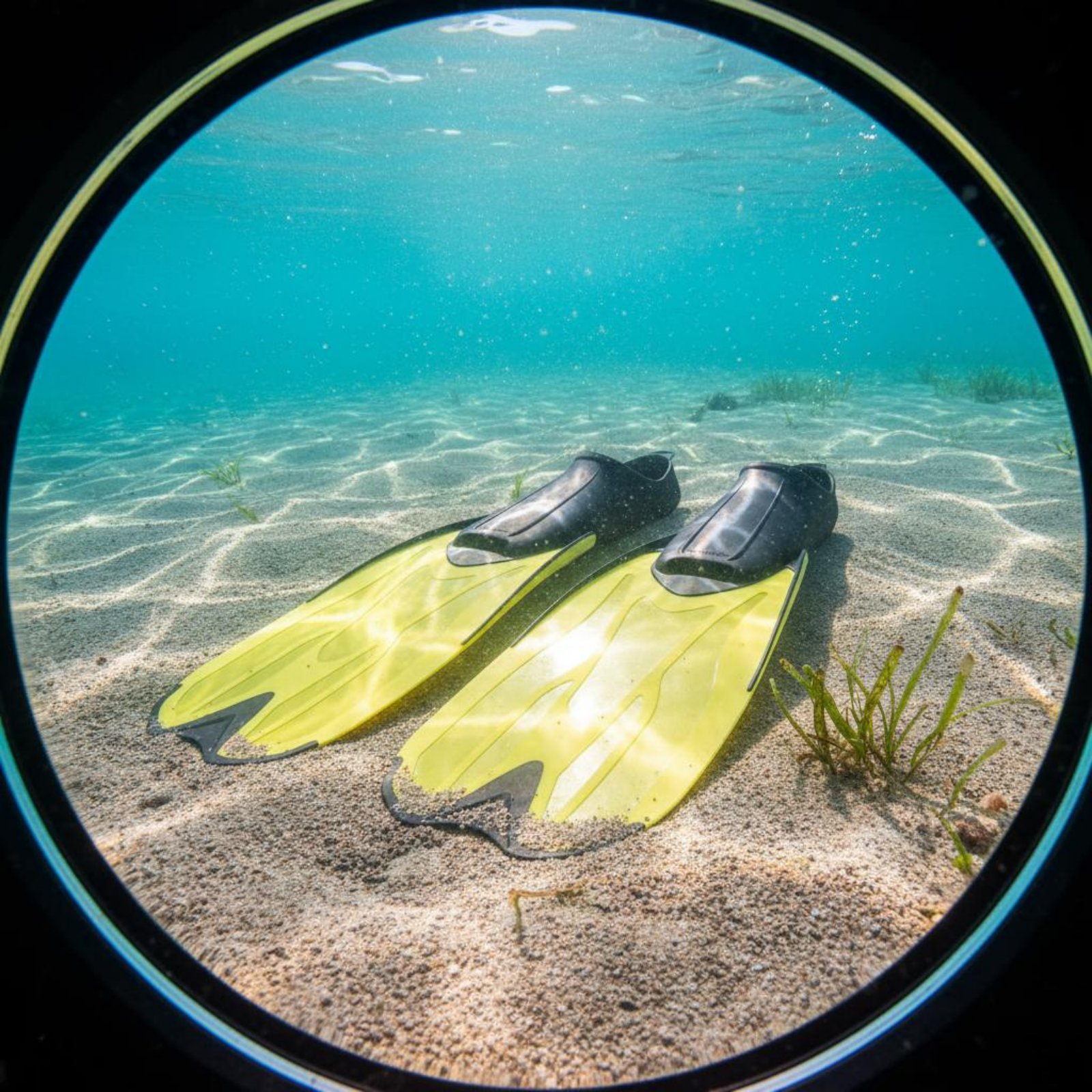 Fin Diving Blade - Grown-up Diving Flippers Comfortable Fit Short