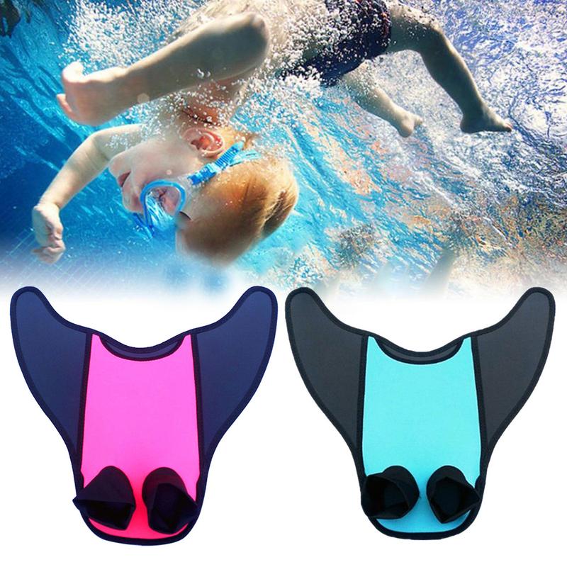 Fin Diving Blade - Swimming Training Double-foot Fins Short Blade