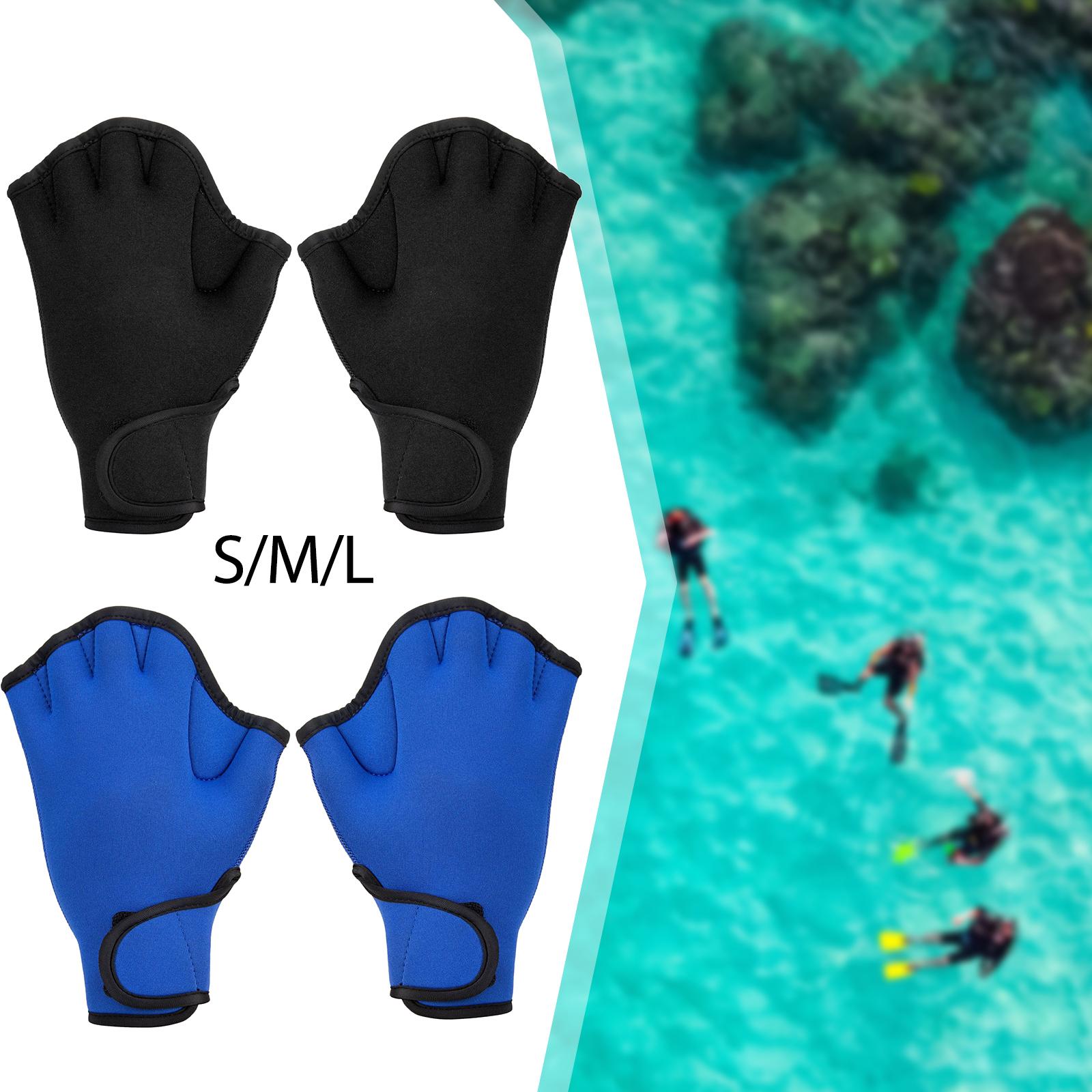 Webbed Swimming Gloves Neopren - Aquatic Sports Equipment 评论和价格