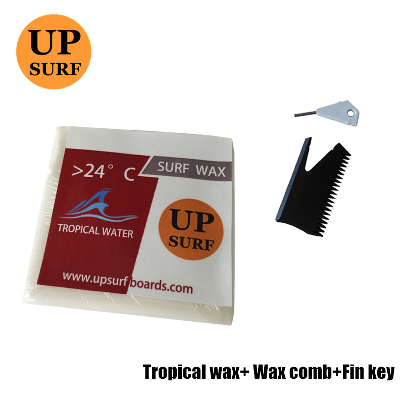 Surf Wax/surf wax comb/Fin Key - Surfboard Wax Tropical 评论和价格