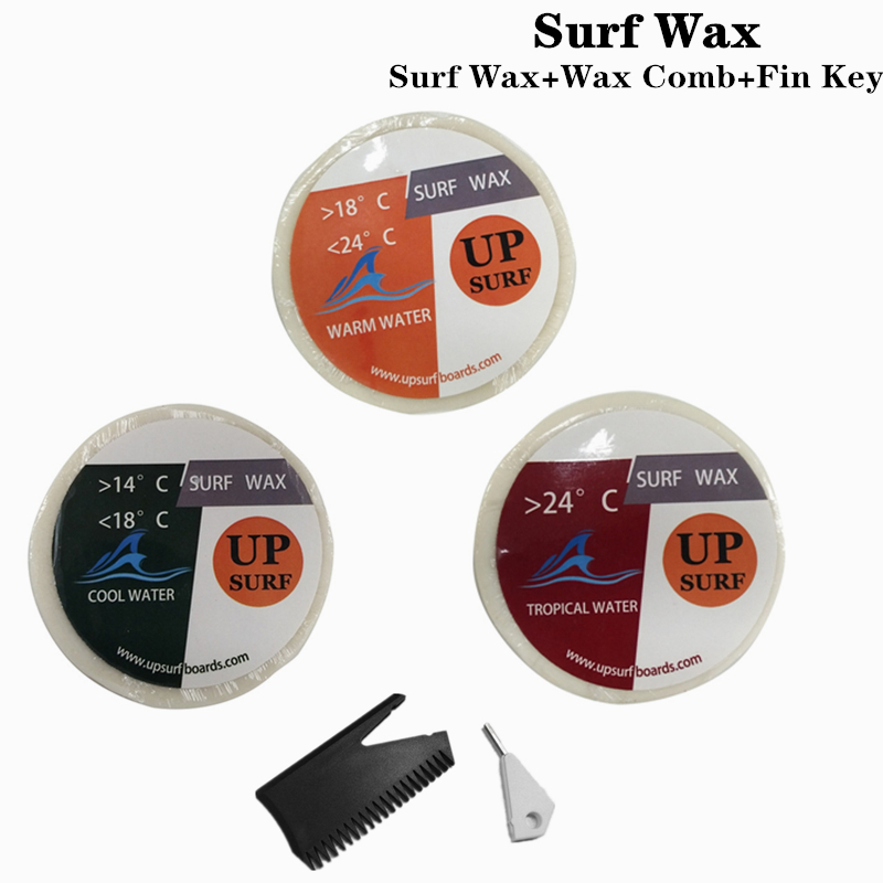 Surf Wax and Fin Key and Wax R - Surfboard Wax Tropical 评论和价格