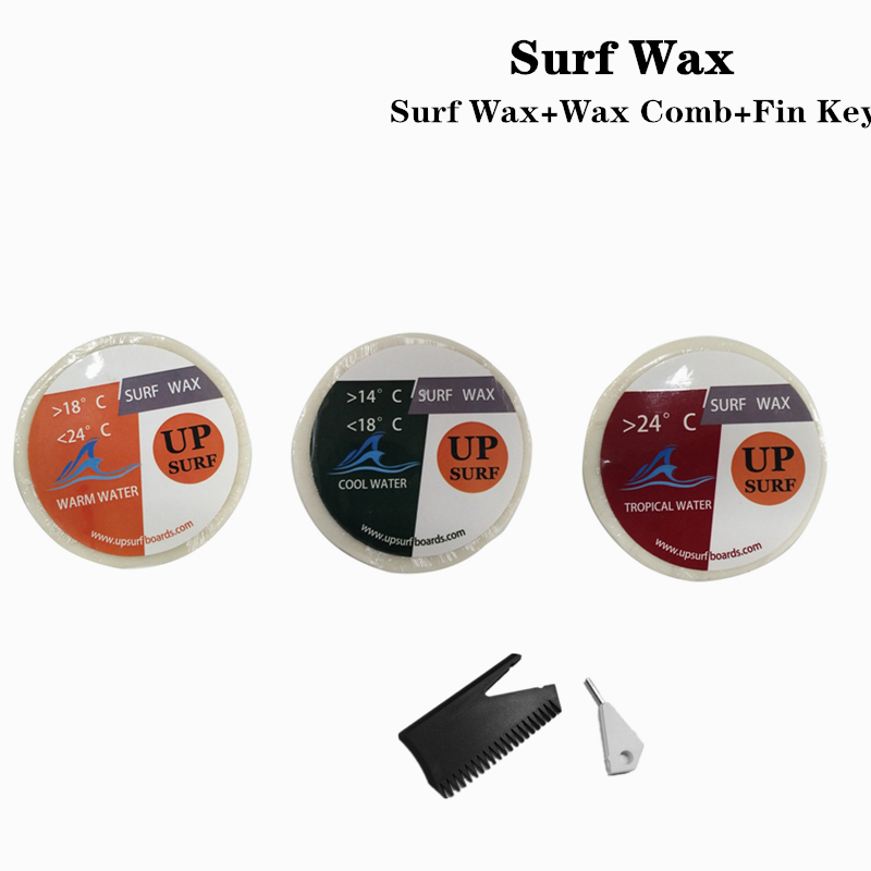 Surf Wax and Fin Key and Wax R - Surfboard Wax Tropical 评论和价格