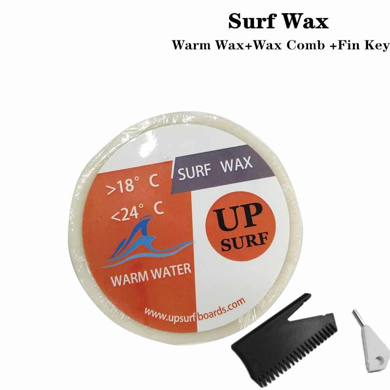 Surf Wax and Fin Key and Wax R - Surfboard Wax Tropical 评论和价格