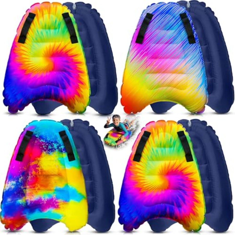 4 Pack Inflatable Surf Body Bo - Bodyboard Boogie Board 评论和价格